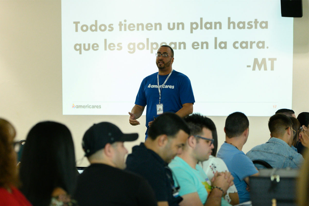 Health Worker training MHPSS training in Puerto Rico