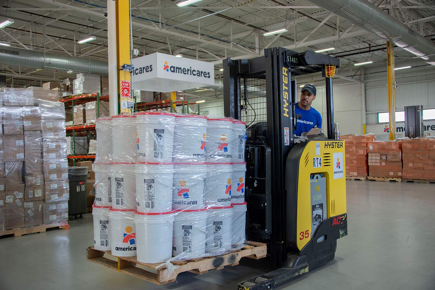 DC Shipment Prep Emergency shipment for Alabama