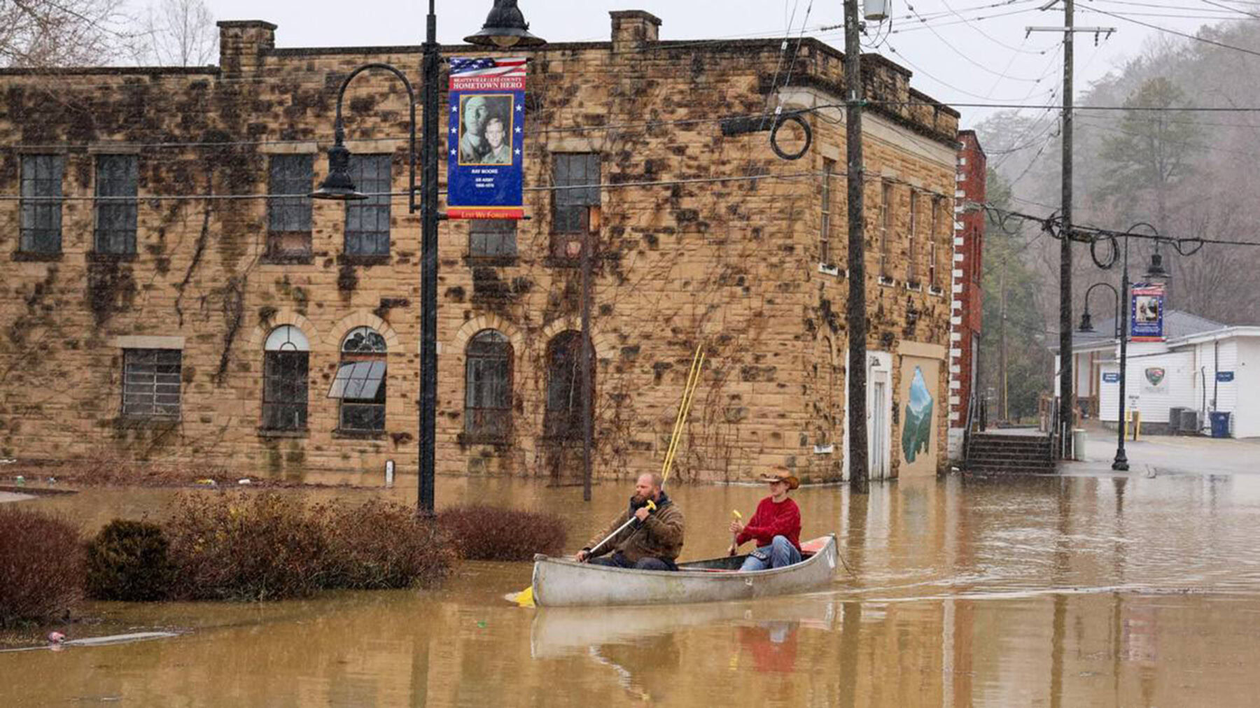 Kentucky flooding in February 2025